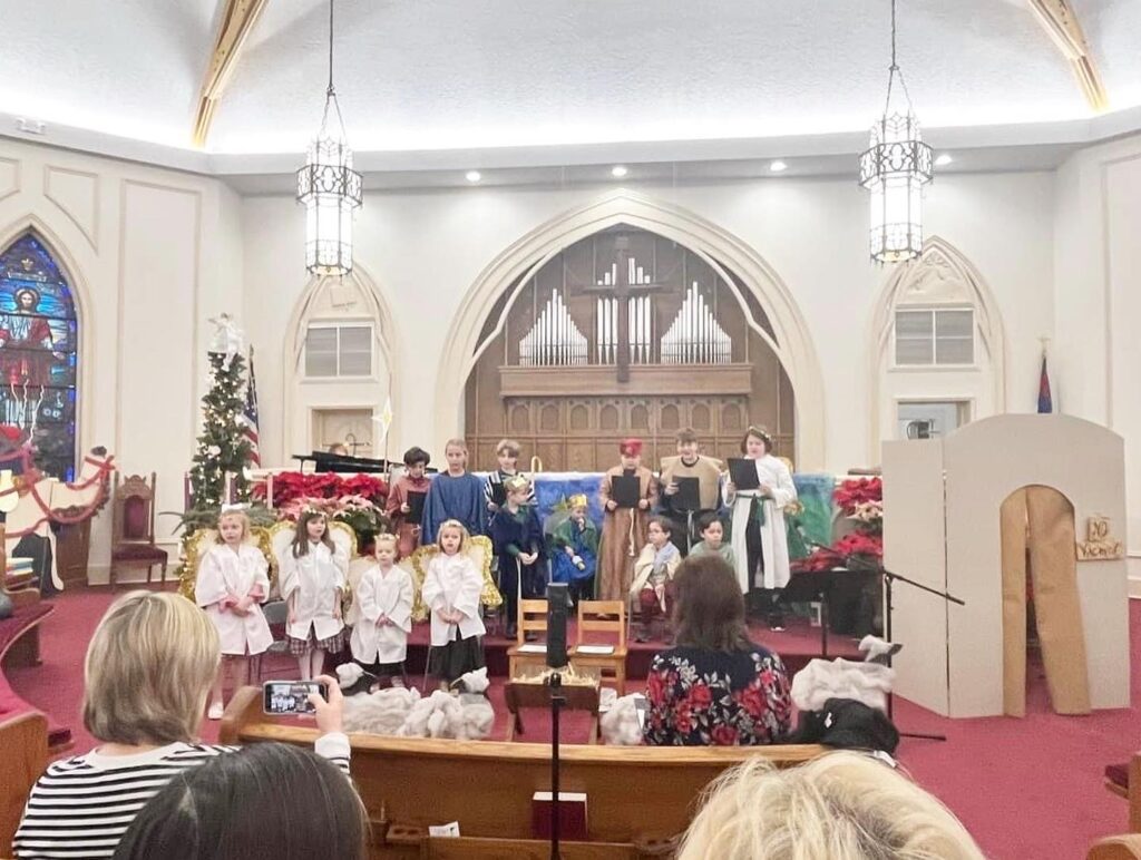 childrens christmas pagent