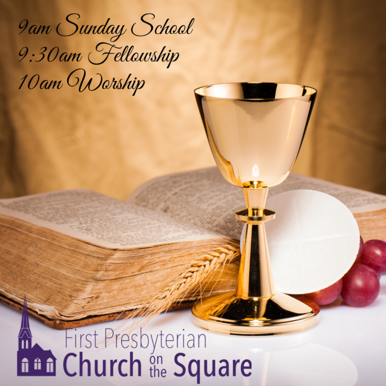 Sunday Worship June 2, 2024 – First Presbyterian Church